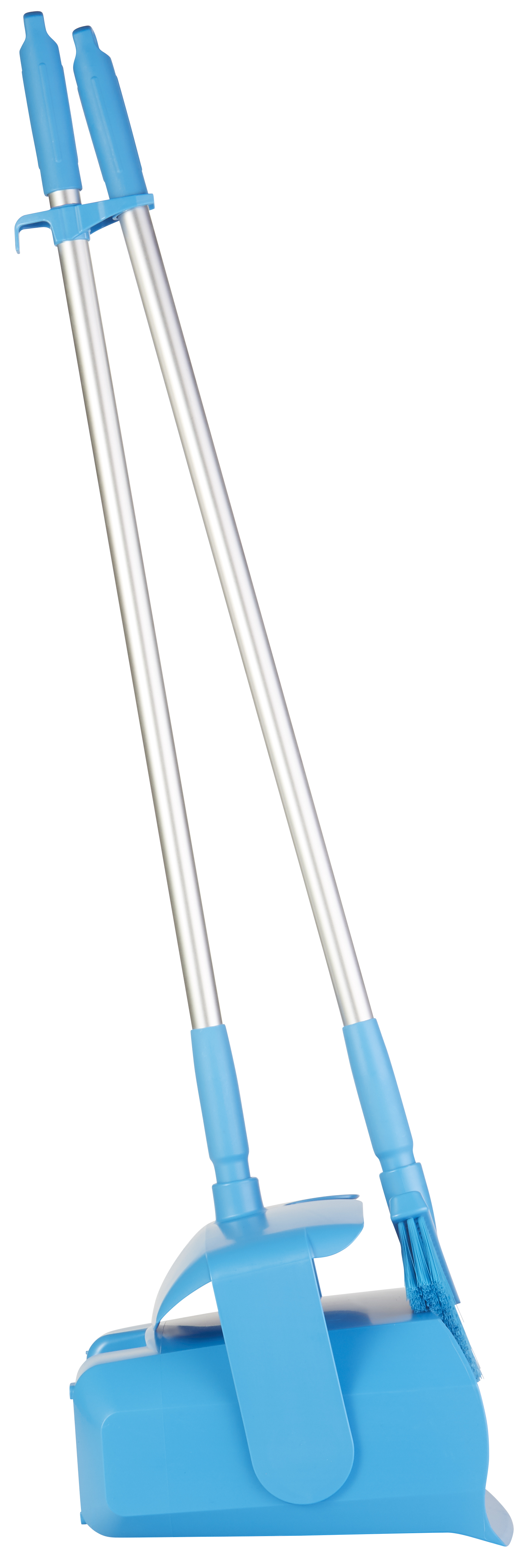 Vikan Kehrschaufelset geschlossen, mit Besen, 350mm, medium, blau Vikan Kehrschaufelset geschlossen, mit Besen, 350mm, medium, blau