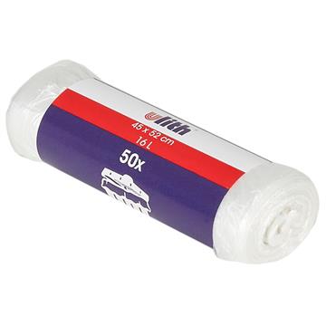 Müllbeutel 45x52cm, HDPE, 16 Liter, transp., 40 Rollen x 50 Stück/Karton