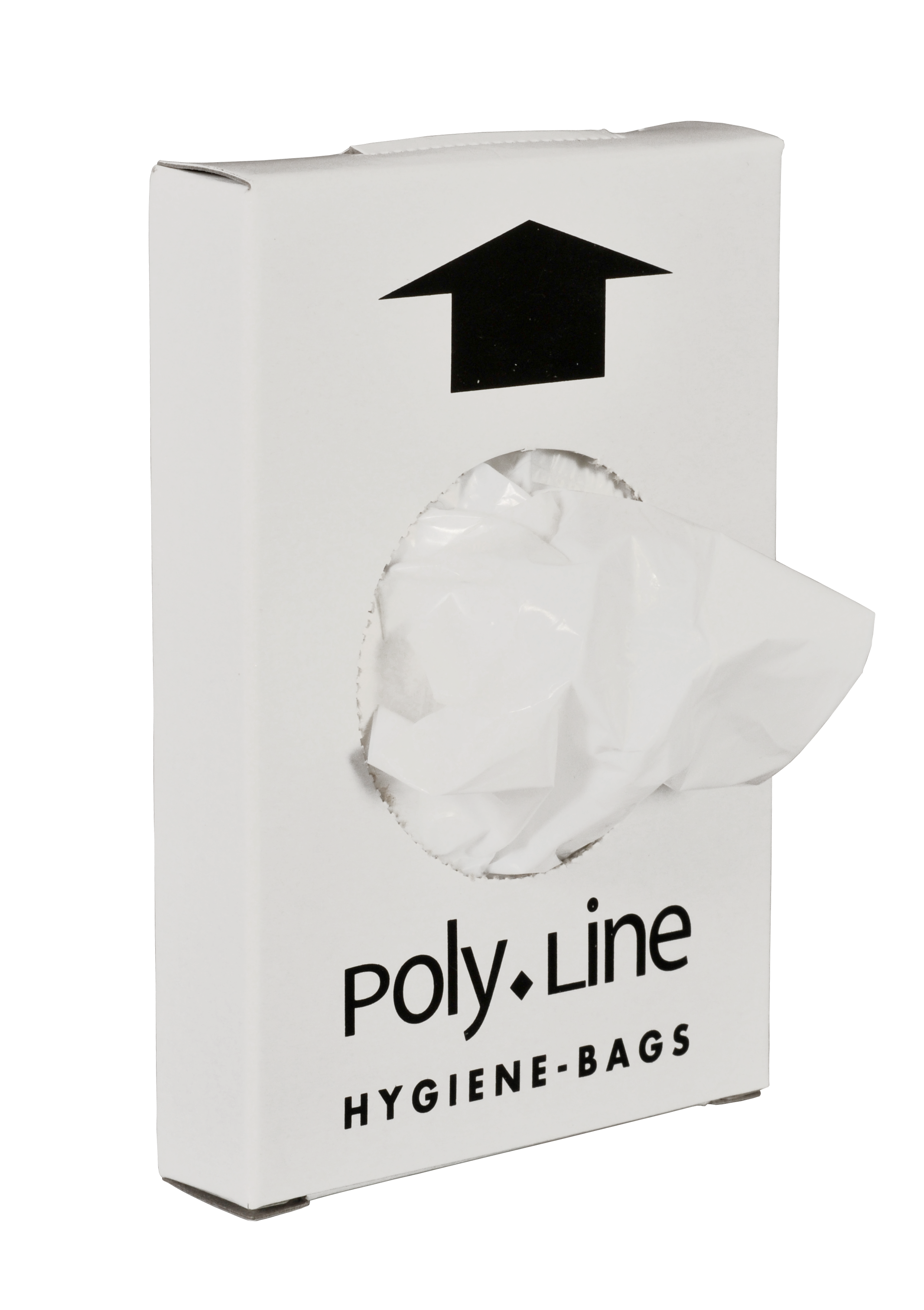 Hygienebeutel aus Plastik für Wandspender, 30 Stück/Packung, 25 Packungen/Karton, weiß, 80 x 70 x 250 mm