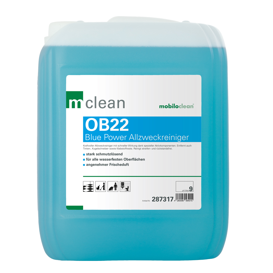 mclean OB22 Blue Power Allzweckreiniger, 10 Liter Kanister