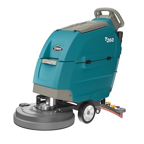 Tennant T260 - 500 mm Arbeitsbreite, kleine handgeführte Scheuersaugmaschine