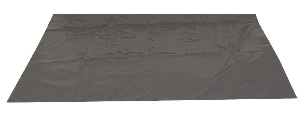 Poly-Line Abfallsack ,70 my, LDPE, 100 Stück/Karton, grau, 88x110cm/ 140 Liter