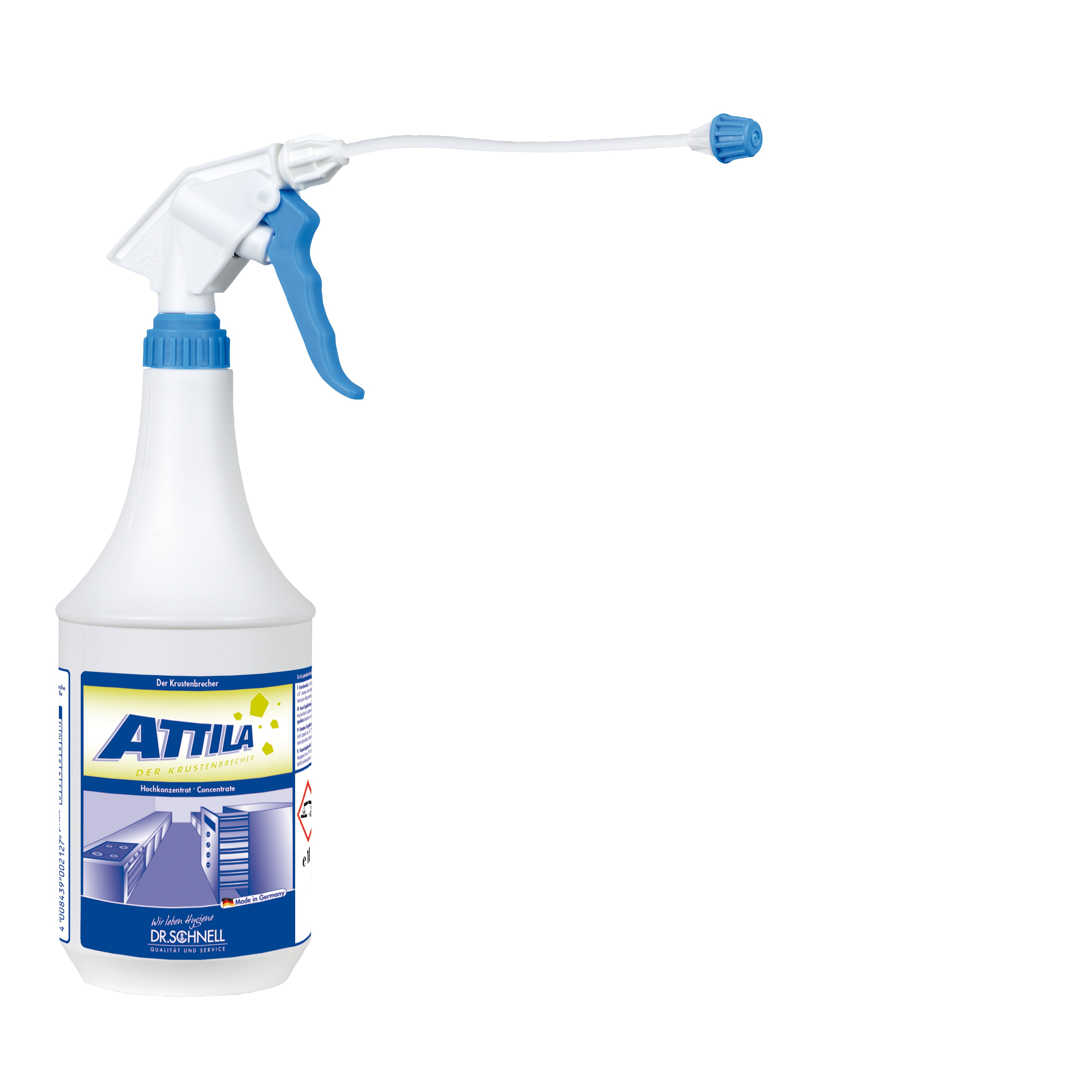 Dr. Schnell Attila Krustenbrecher, 1 Liter Flasche, mit Sprühpistole, 2 Flaschen/Karton