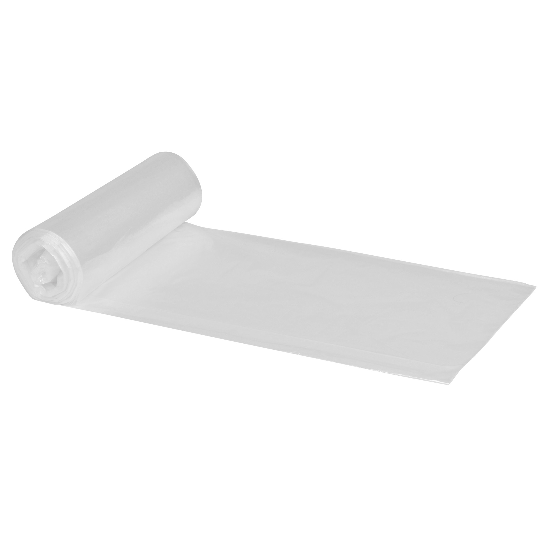 mpack Müllbeutel 63x74cm, HDPE, 60 Liter, transp., 5my, 40 Rollen x 50 Stück/Karton