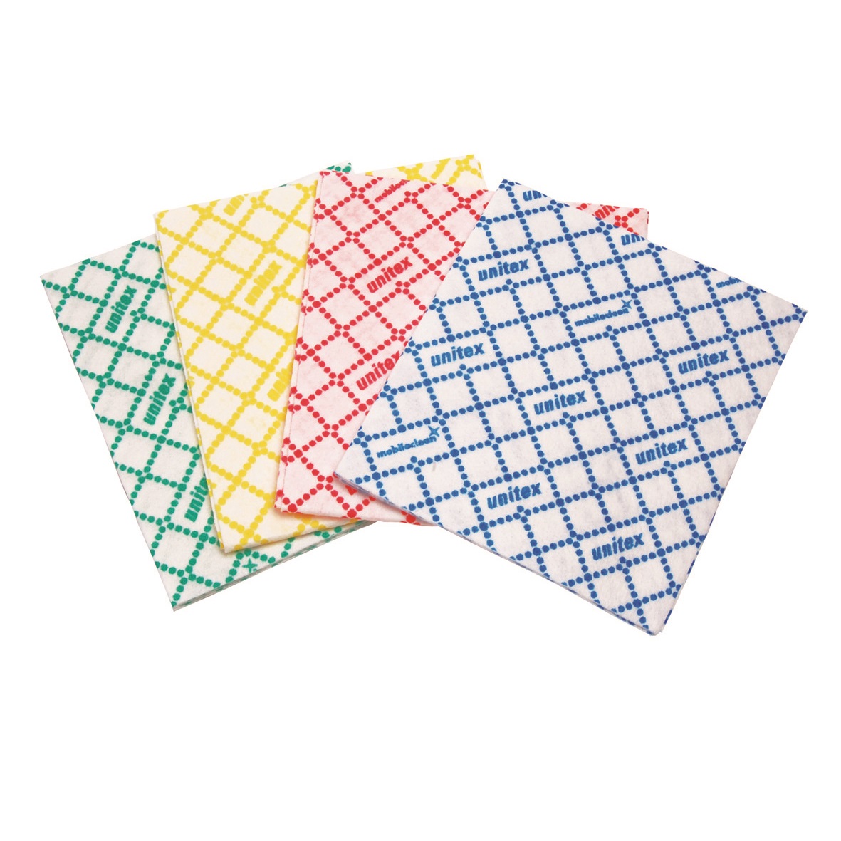 mclean unitex Universaltuch, 35x40cm, gelb, mit Latex-Noppenstruktur, 10 Stück/Packung