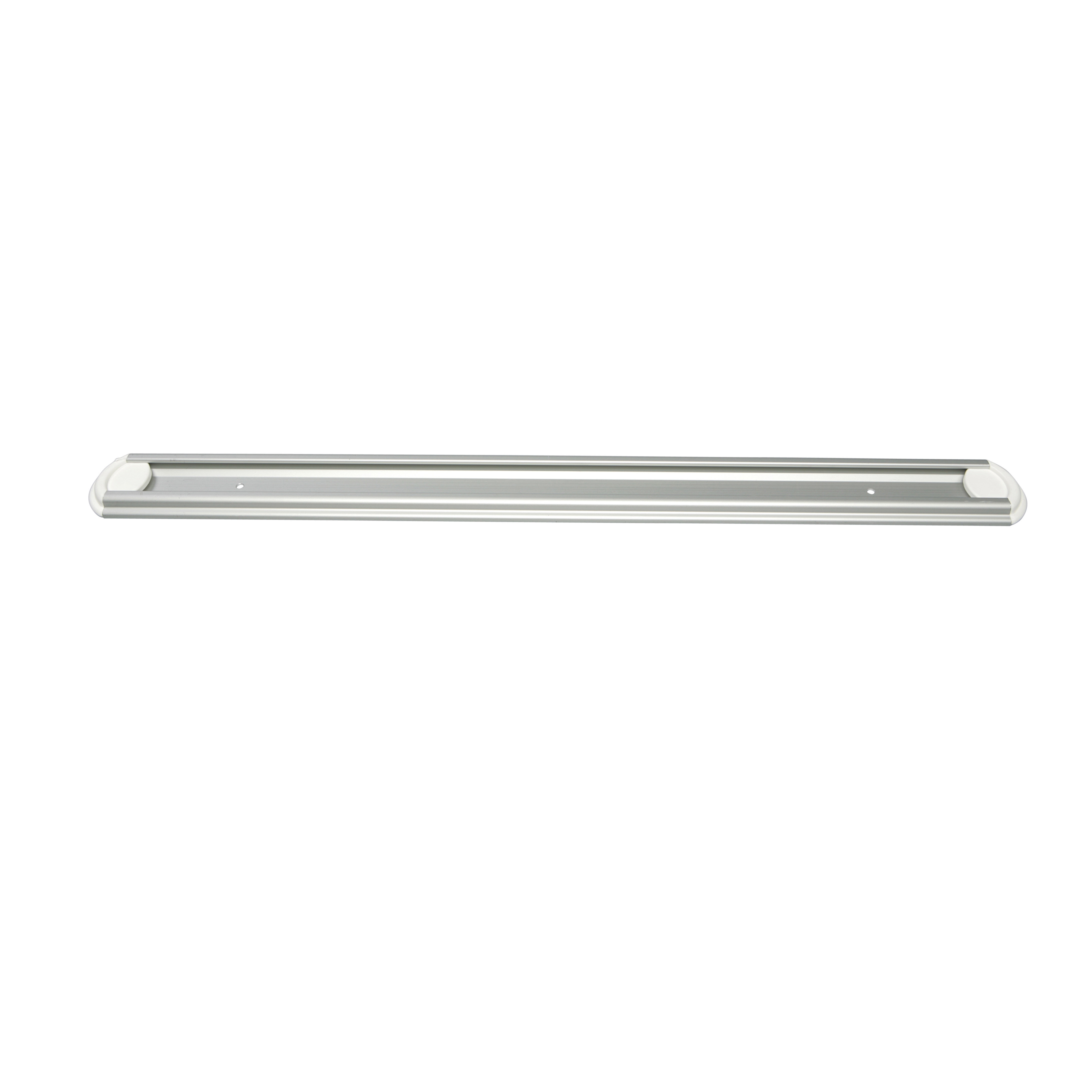 AB Hygiene Wandschiene (Aluminium) 500 mm, weiß mit Schrauben, Dübeln und Endkappen