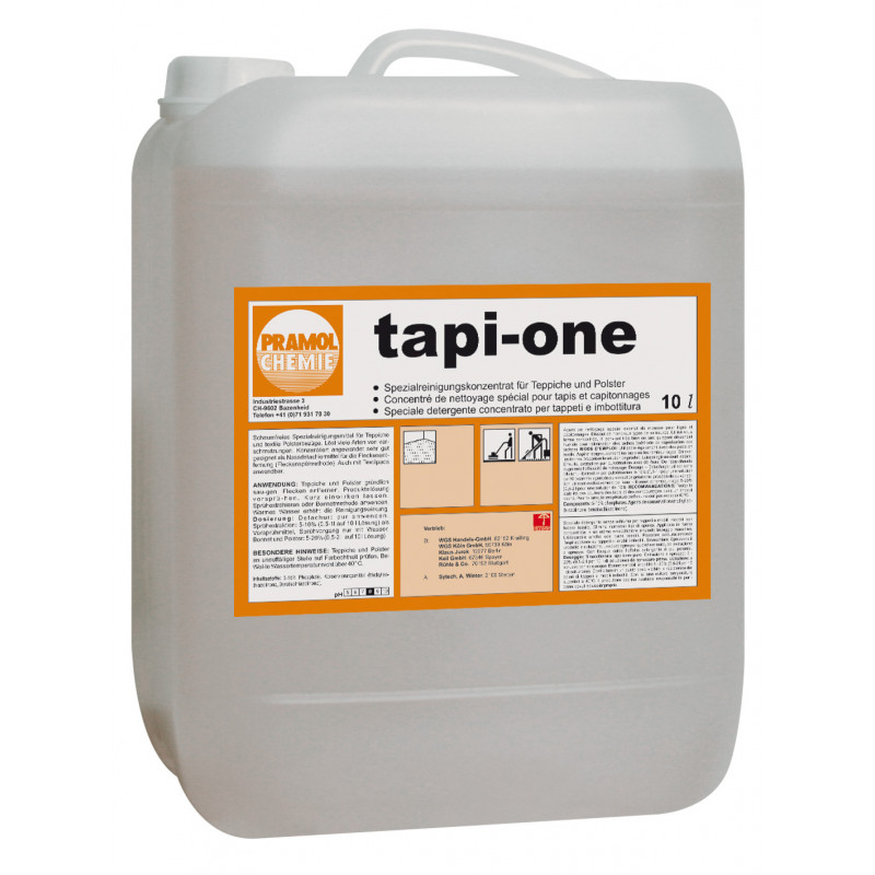 Pramol tapi-one, Teppichreiniger, tensidfrei, 10 Liter