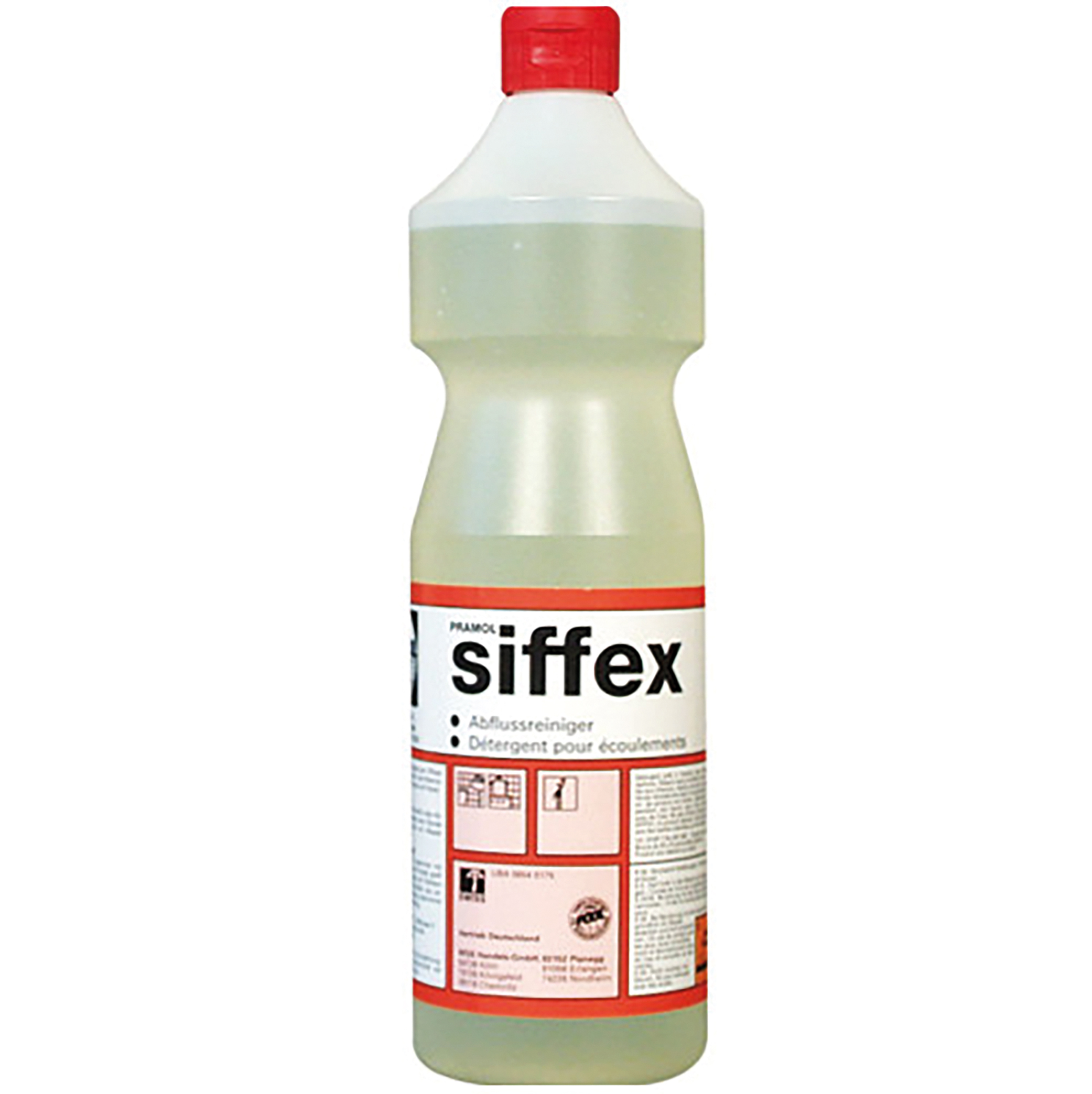 Pramol Siffex Abflussreiniger, 1 Flasche, 1 Liter