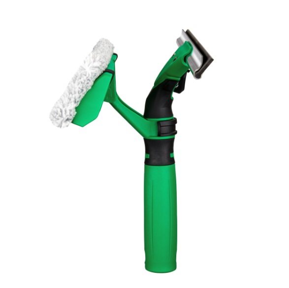 Unger VisaVersa® Pro, Wischer und Einwascher, 35 cm, Komplett mit S-Schiene, Original-Bezug, Gummi Unger VisaVersa® Pro, Wischer und Einwascher, 35 cm, Komplett mit S-Schiene, Original-Bezug, Gummi