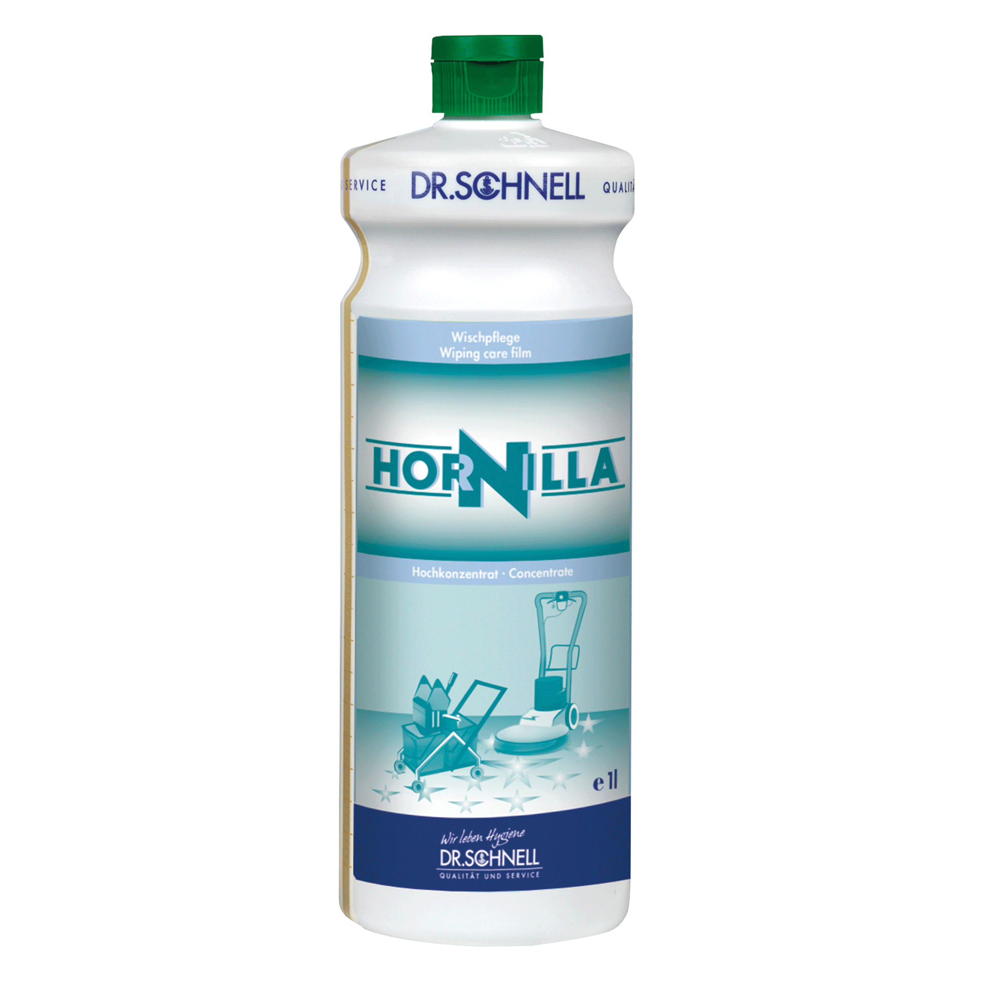 Dr. Schnell Hornilla, Seifenhaltige Wischpflege, 1 Liter Flasche
