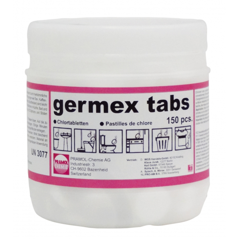 Pramol Germex Tabs, hygienische und bleichende Wirkung, Tabletten, 150 Stück