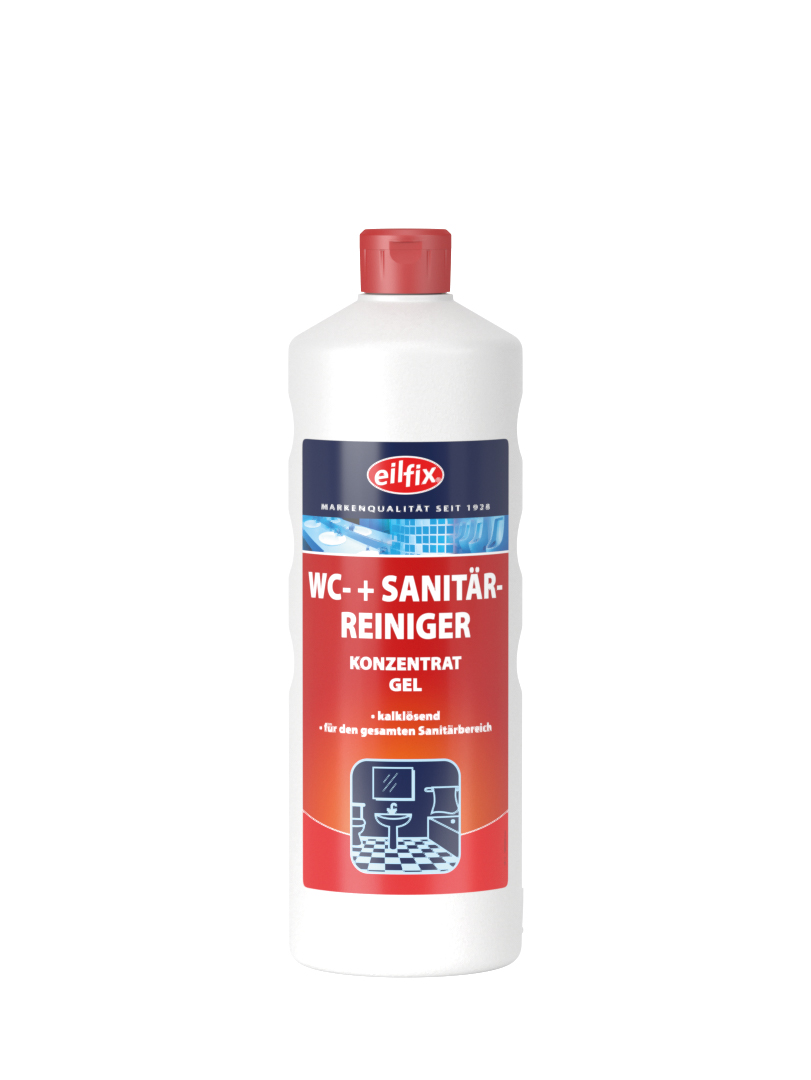 eilfix Sanitärreiniger-Gel, rot, 1 Liter