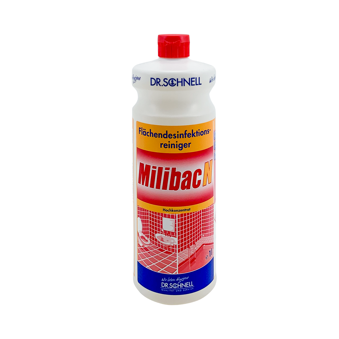 Dr. Schnell Milibac N, Flächendesinfektionsmittel, Konzentrat, 1 Liter