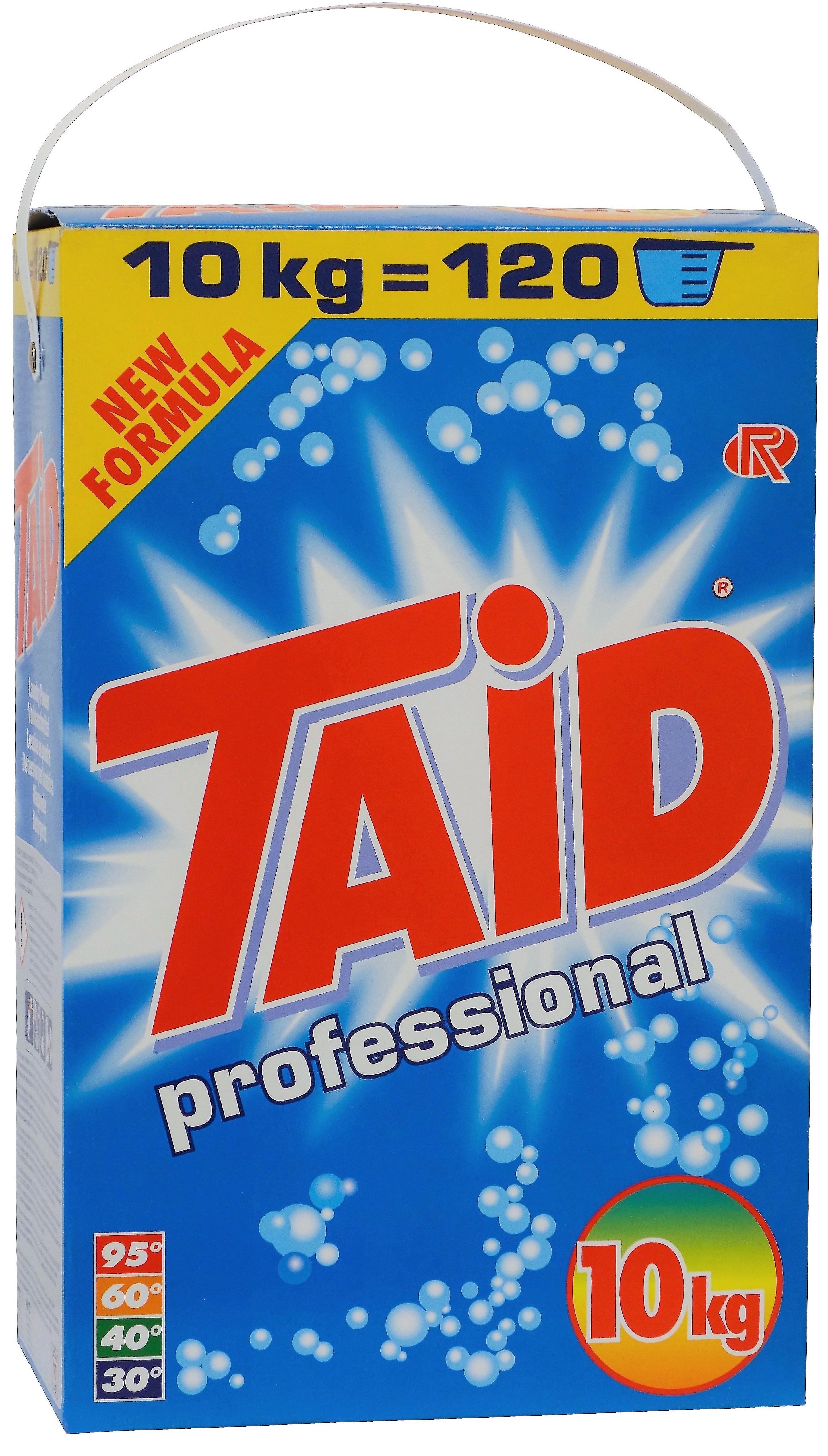 TAiD professional Vollwaschmittel, phosphatfrei, weiß, 10 kg