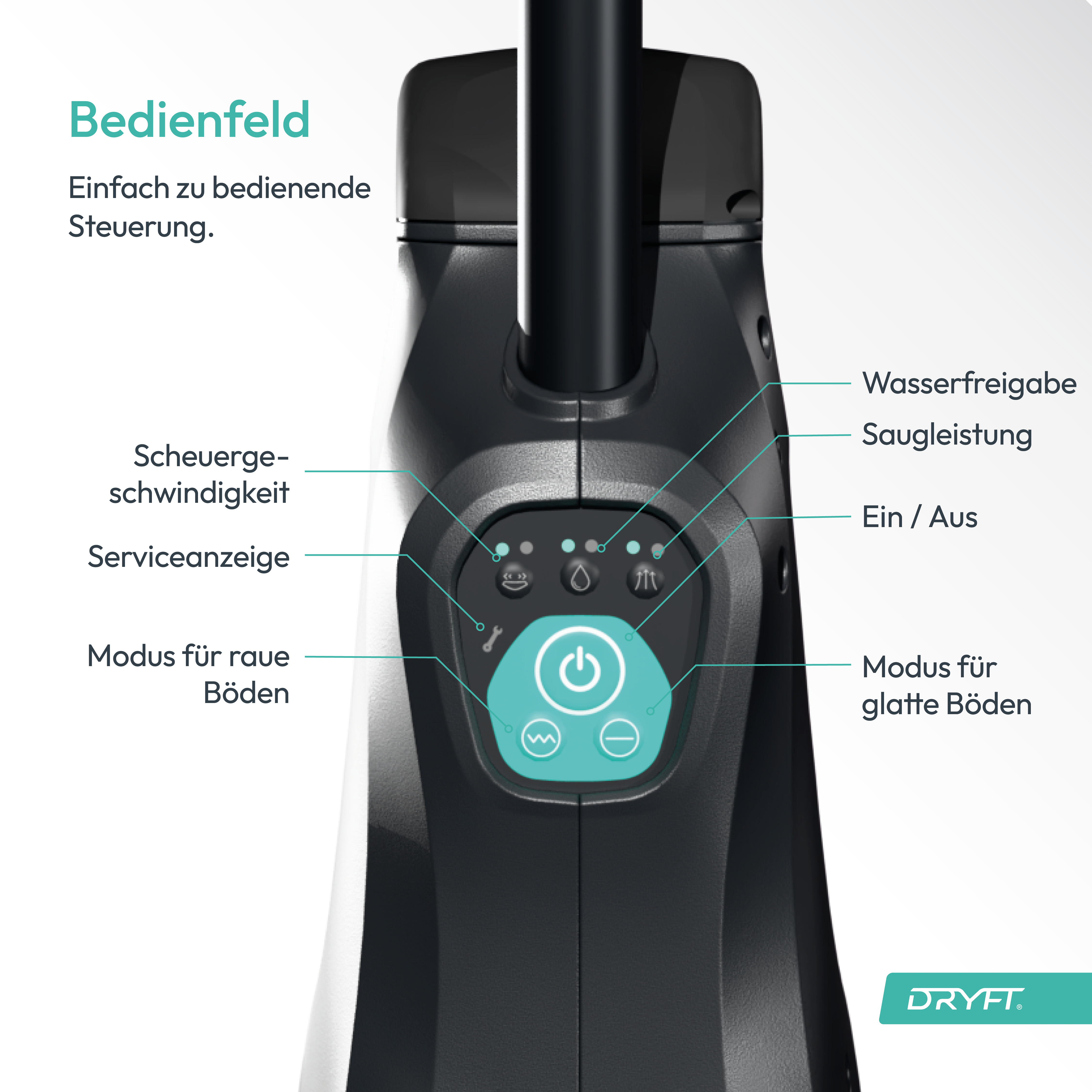 MotorScrubber DRYFT S-Motion Scheuersaugmaschine, Reinigungsmaschine