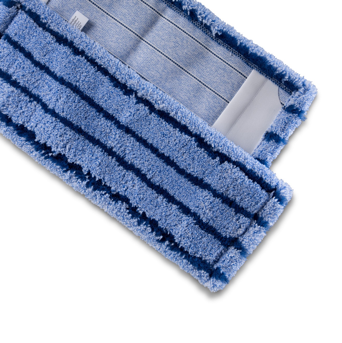 Microfasermopp PREMIUM Gleiter, blau meliert, 40 cm, geborstet, für alle Böden geeignet
