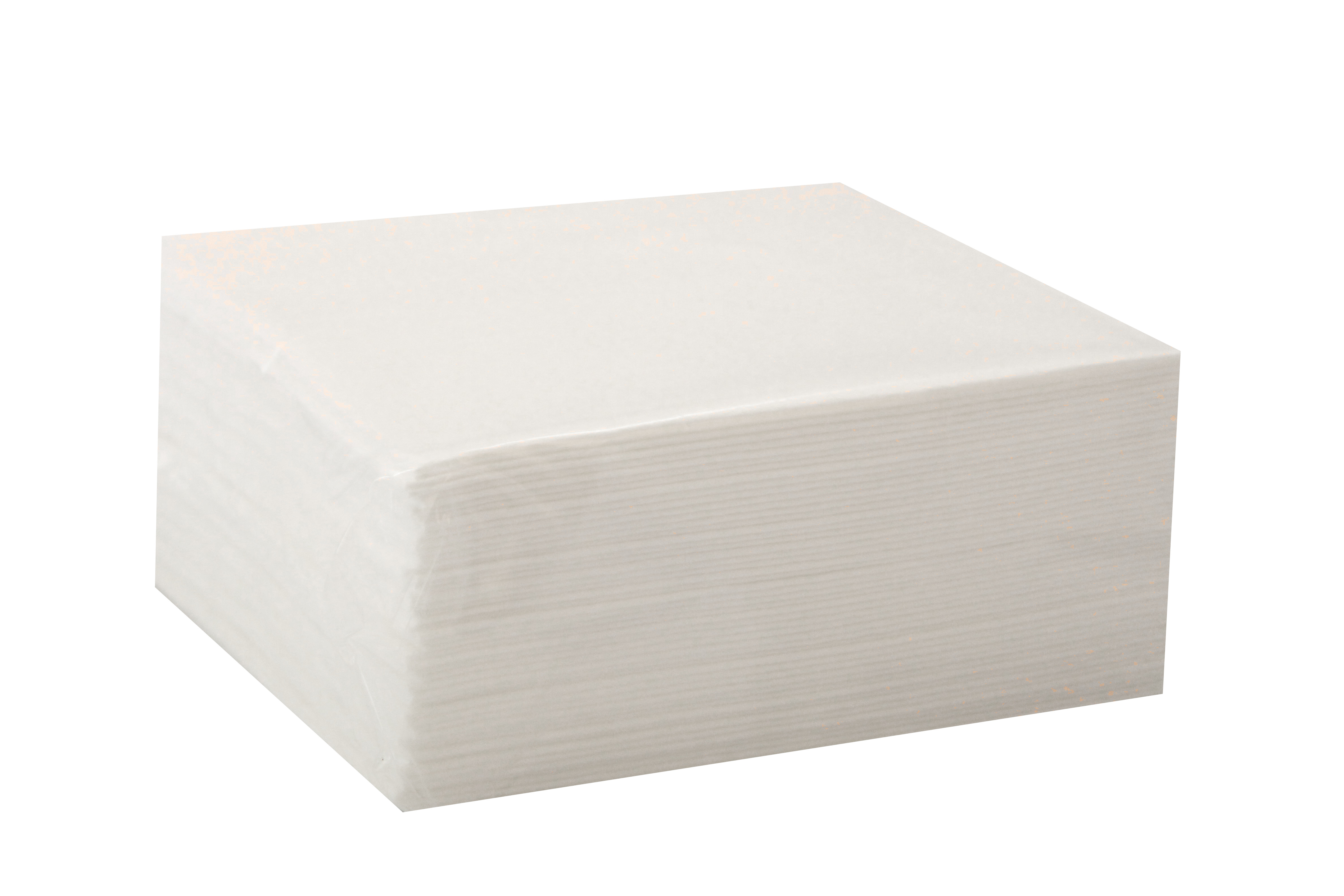 Soft-Waschtuch, Airlaid, 1-lagig, 80 g/m², 40 x 25 Stück, weiß, 27 x 32 cm