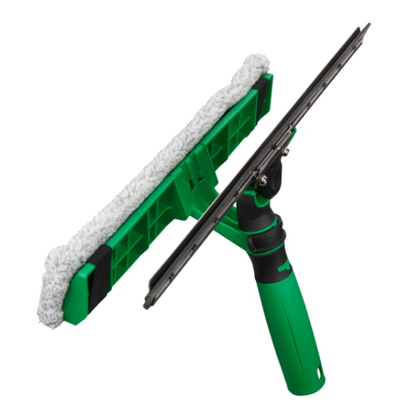 Unger VisaVersa® Pro, Wischer und Einwascher, 35 cm, Komplett mit S-Schiene, Original-Bezug, Gummi Unger VisaVersa® Pro, Wischer und Einwascher, 35 cm, Komplett mit S-Schiene, Original-Bezug, Gummi