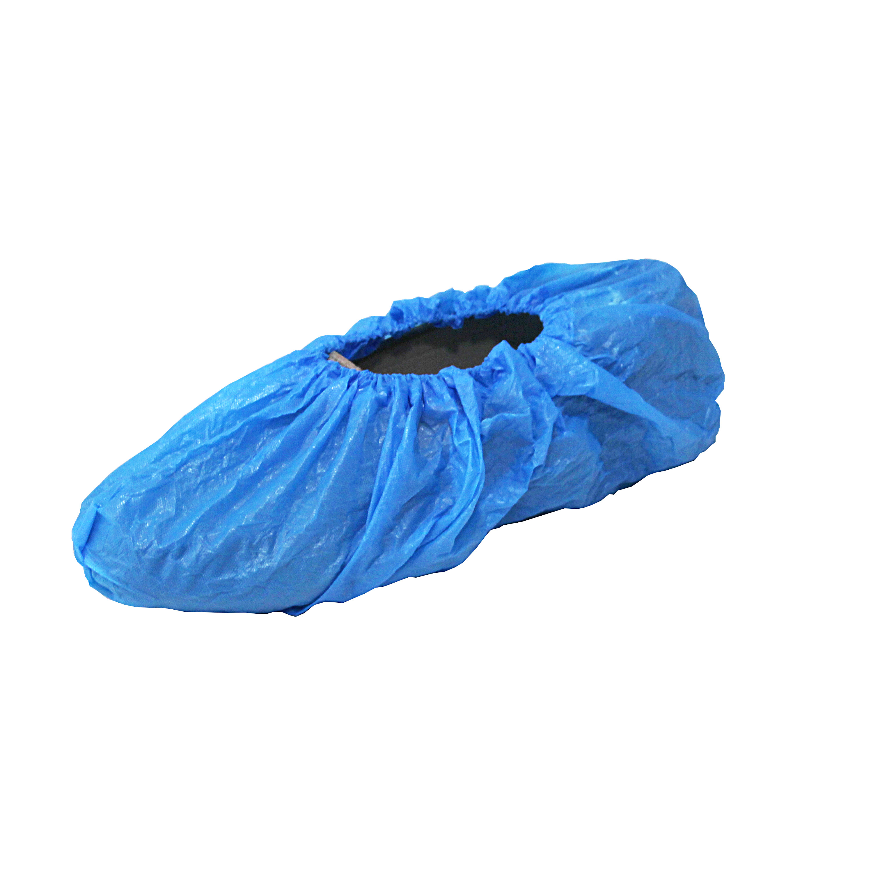 PE-Überschuh, 15 x 42 cm, blau, mit Gummizug, 100 Stück/Packung