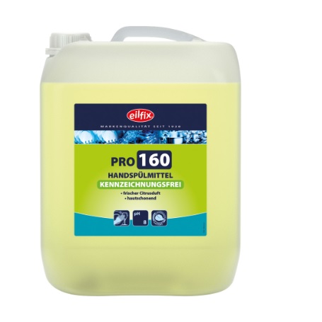 eilfix PRO160 Handspülmittel green, kennzeichnungsfrei 10 Liter Kanister