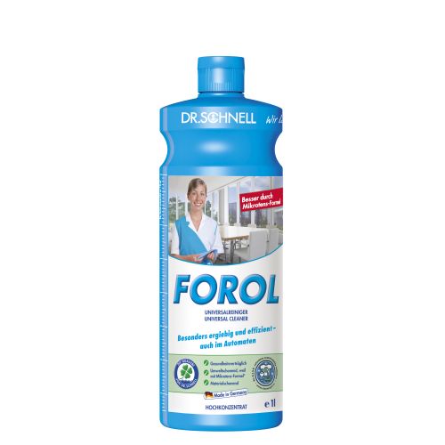 Dr. Schnell Forol, Universalreiniger, 1 Liter Flasche