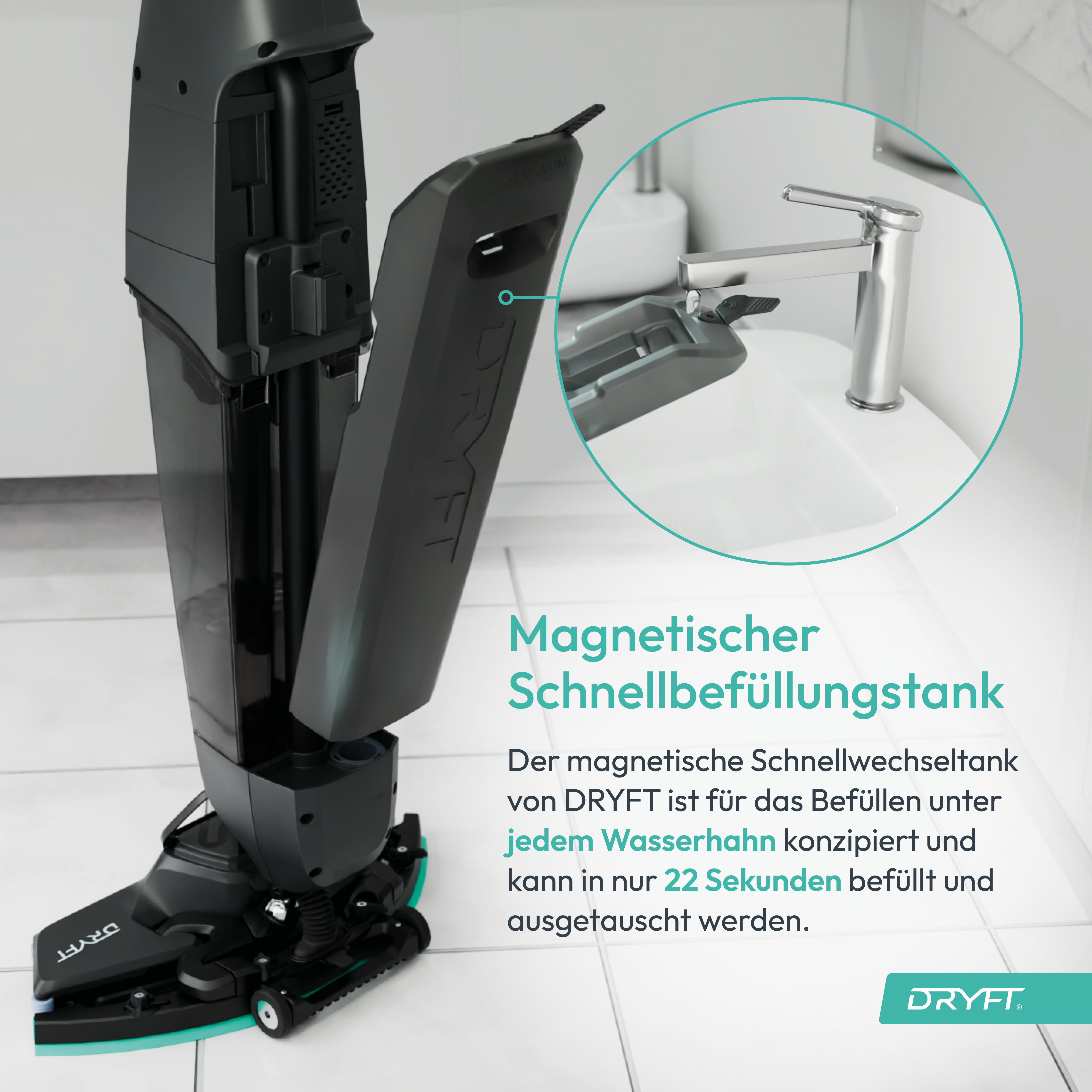 MotorScrubber DRYFT S-Motion Scheuersaugmaschine, Reinigungsmaschine