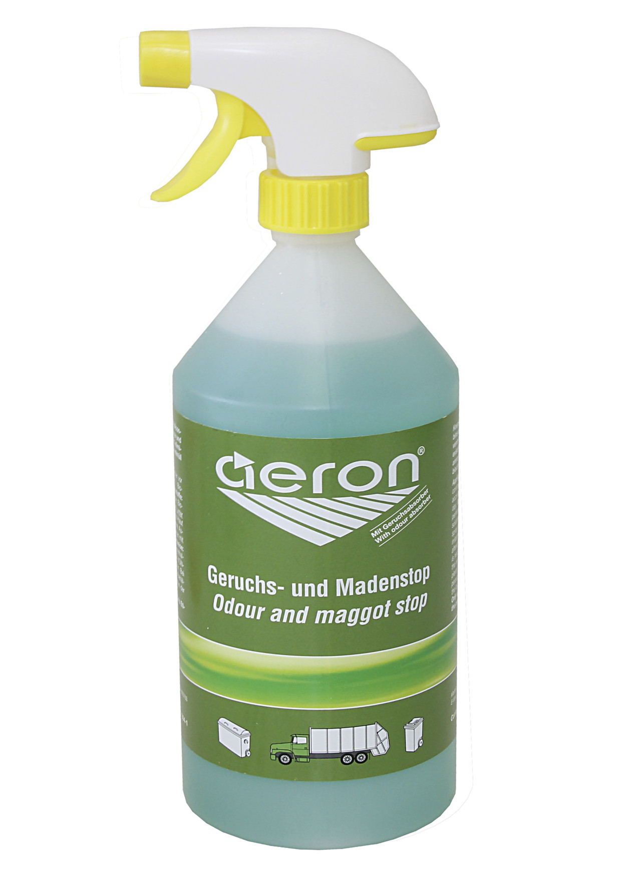 Aeron Geruchs- und Madenstop, 1 Liter Sprühflasche, 1 Liter