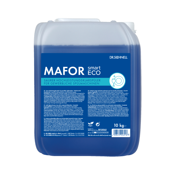 Dr. Schnell Mafor Smart Eco, Saurer Hochleistungsklarspüler, 10 kg Kanister