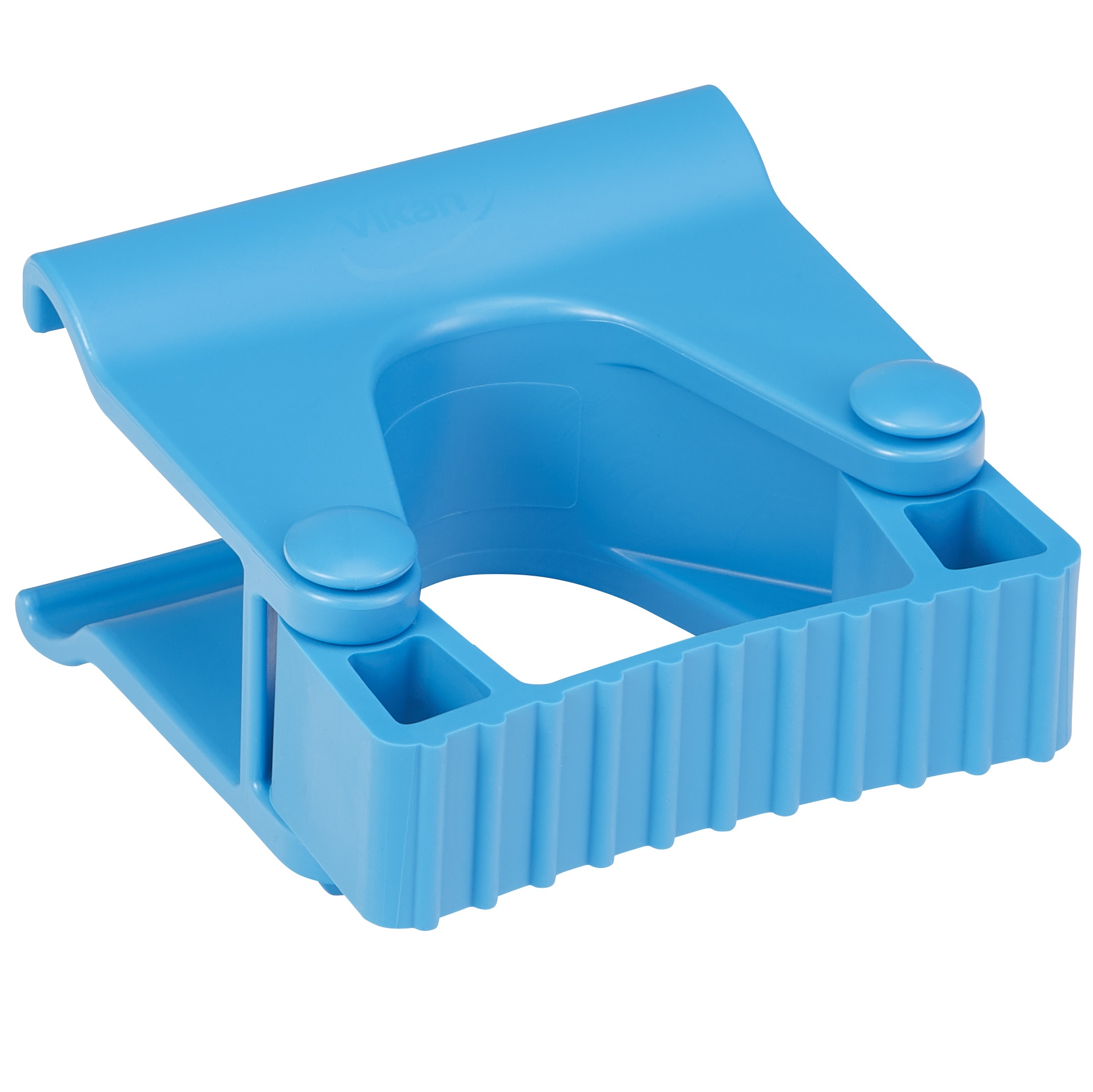 Vikan Stielhalter / Ersatzteil Gummi-Clip-Modul, für Hi-Flex-Wandhalterung 10113, blau