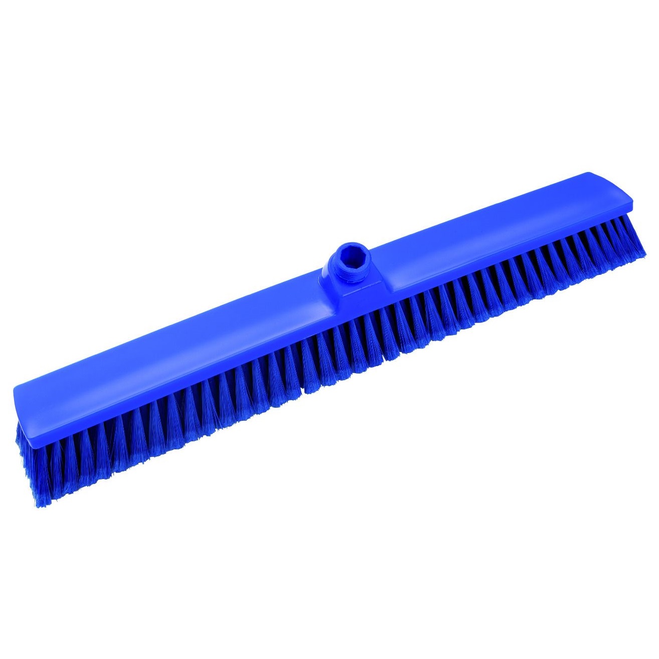 haug Großraumbesen, 600 x 72 mm, weich, blau ,  Besatz: Polyester PBT Ø 0,25 mm geschlitzt