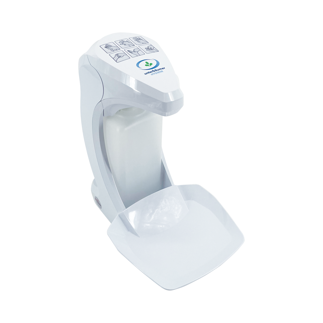 UH RX5T Sensor-Desinfektionsspender, Touchless, Kunststoff, Kunststoffpumpe, weiß, 500 ml