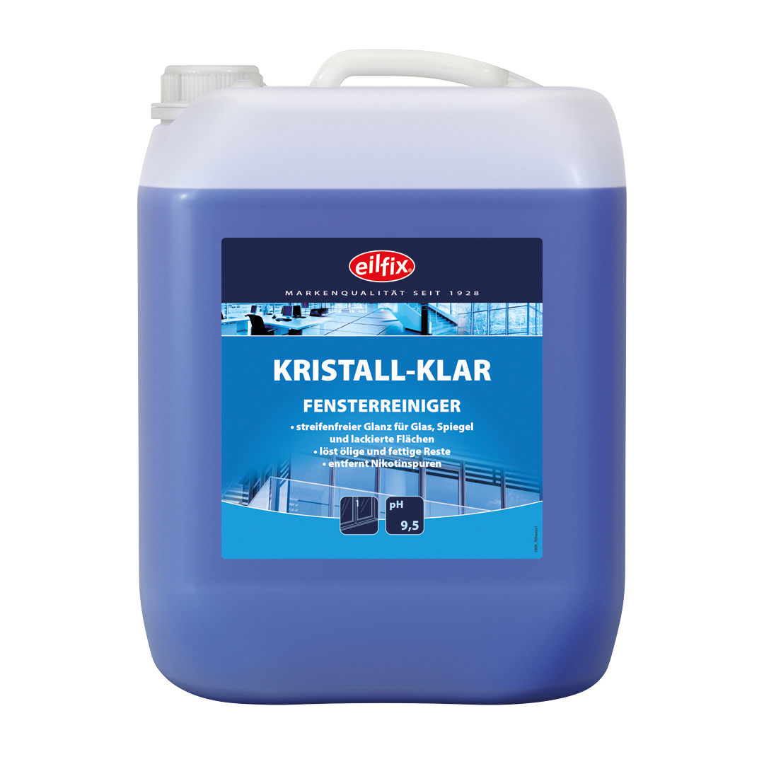 eilfix Kristall-Klar Glasreiniger, 10 Liter