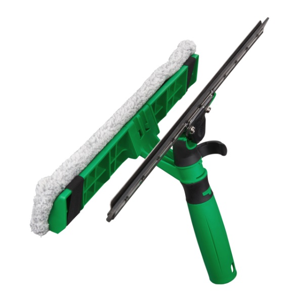 Unger VisaVersa® Pro, Wischer und Einwascher, 35 cm, Komplett mit S-Schiene, Original-Bezug, Gummi Unger VisaVersa® Pro, Wischer und Einwascher, 35 cm, Komplett mit S-Schiene, Original-Bezug, Gummi