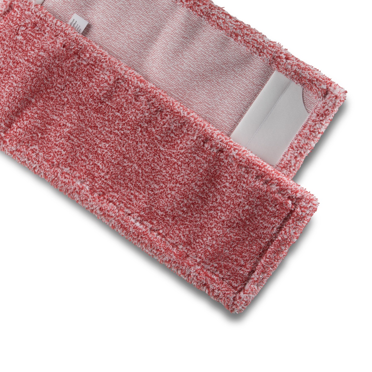 Microfasermopp PREMIUM rot meliert, 40 cm, optimale Reinigung und Laufeigenschaften